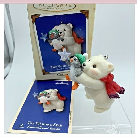 SNOWBALL & TUXEDO #2 2002 Hallmark Ornament QX8033 NEW Vintage - Picture 8 of 10